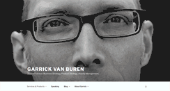 Desktop Screenshot of garrickvanburen.com